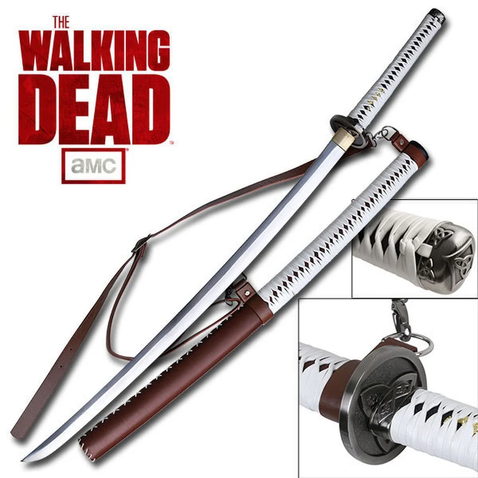 Master Cutlery The Walking Dead Replica 1/1 Michonne Katana Deluxe Collectors Edition 105 cm Bild 1