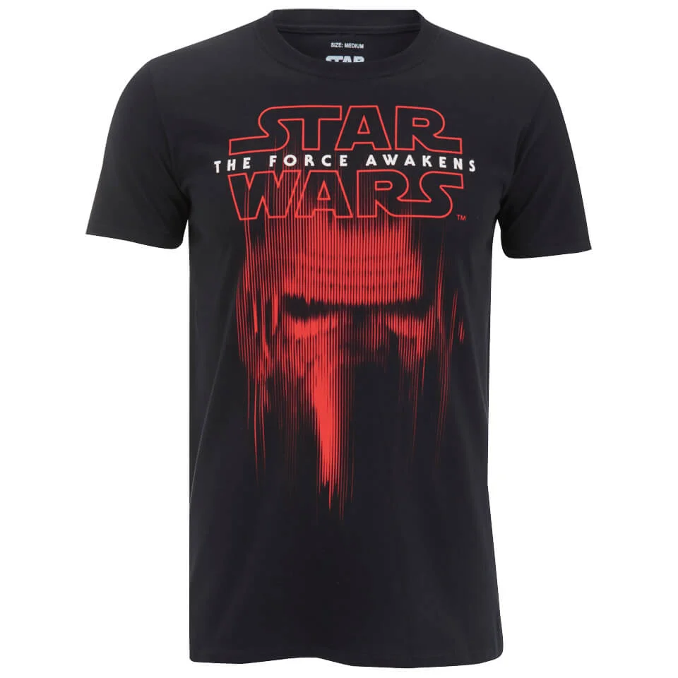 Star Wars Kylo Ren Mask Herren T-Shirt - Schwarz - S - Schwarz Bild 1