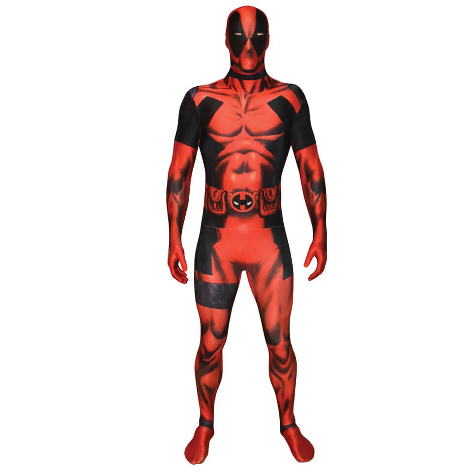 Morphsuit Adults' Marvel Deadpool - M - Rot Bild 1