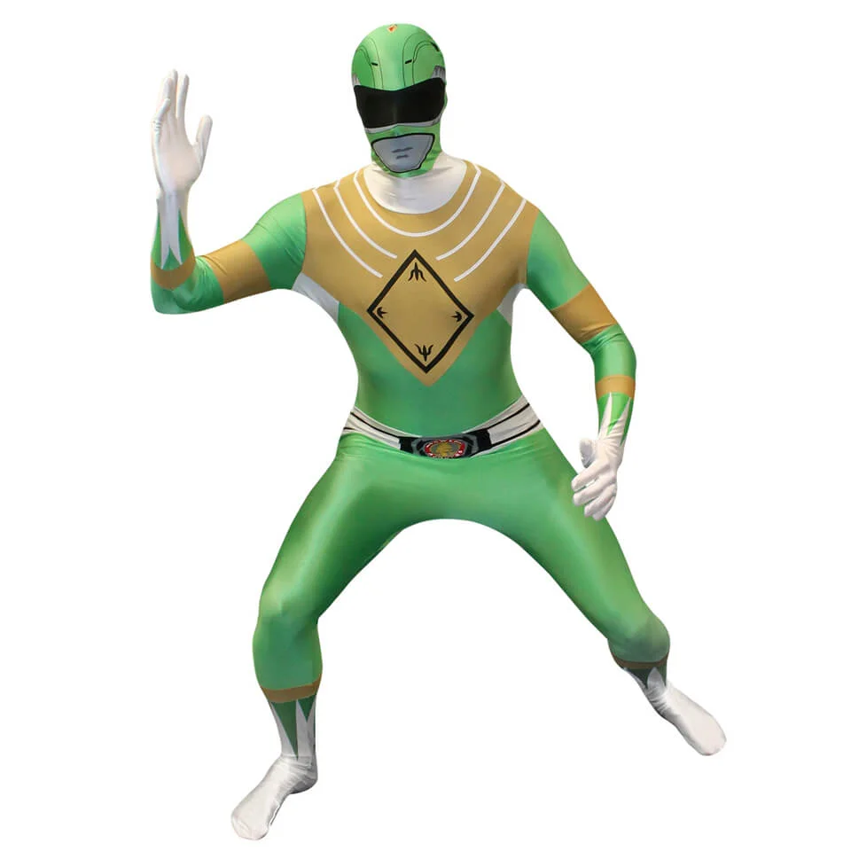 Morphsuit Adults' Power Rangers Green - M - Grün Bild 1