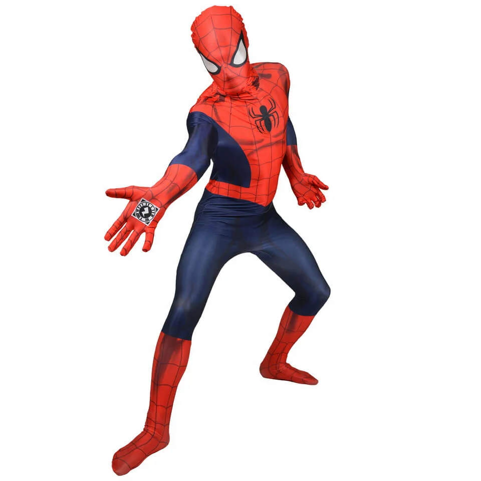 Morphsuit Adults' Deluxe Zapper Marvel Spider-Man - M - Rot Bild 1