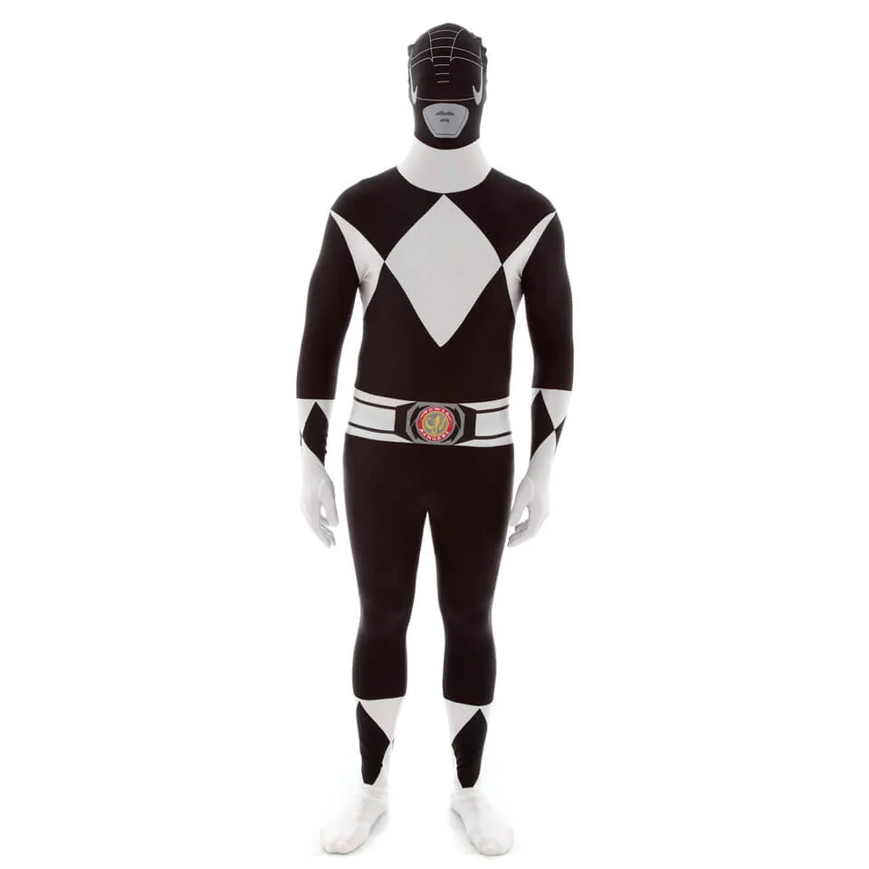 Morphsuit Adults' Power Rangers Black - M Bild 1