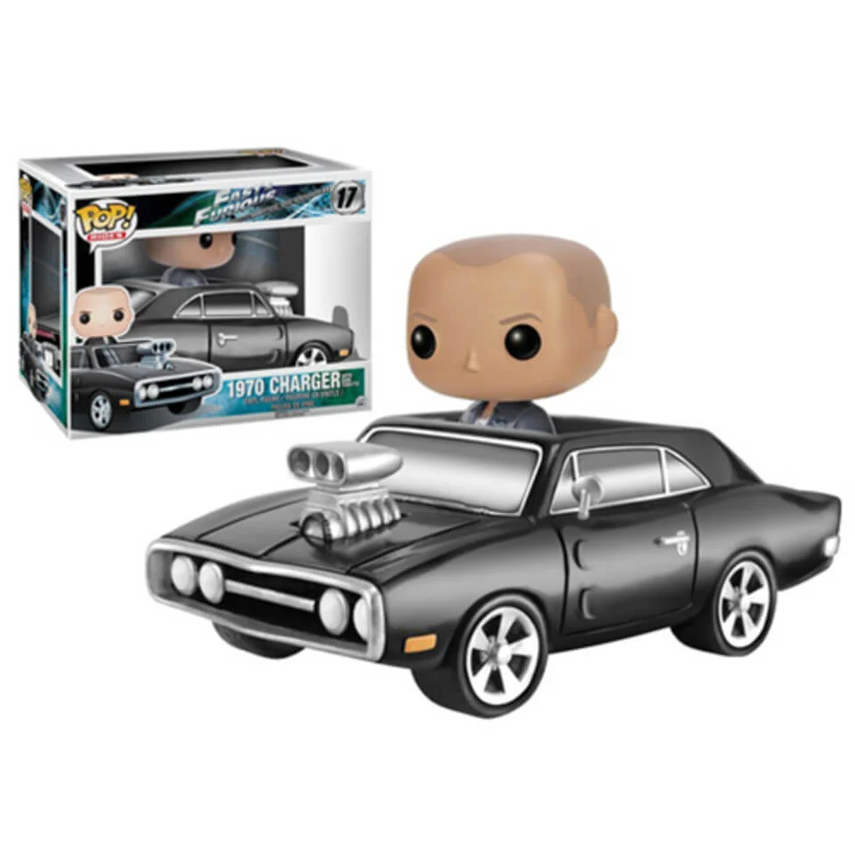 Fast and Furious Dom Toretto With 1970 Dodge Charger Pop! Vinyl Vehicle Bild 1