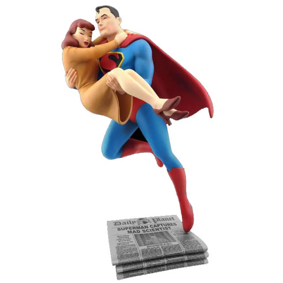 Cryptozoic Entertainment DC Comics Superman Rescues Lois Lane 9 Inch Statue Bild 1