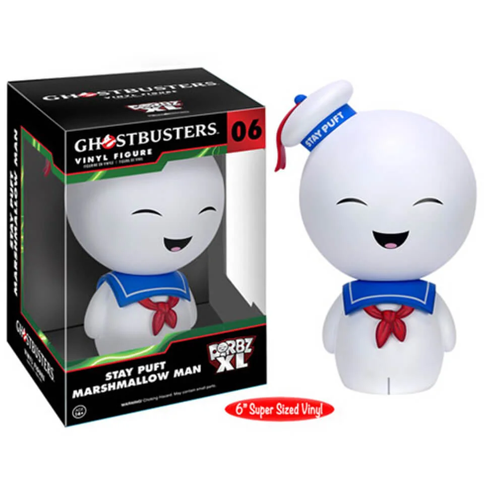 Ghostbusters Stay Puft Marshmallow Man XL 6 Inch Dorbz Vinyl Figure Bild 1