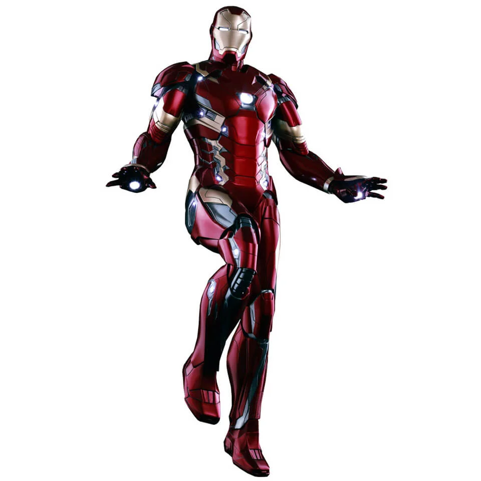 Hot Toys Marvel Captain America Civil War Iron Man MarkXLVI 12 Inch Figure Bild 1
