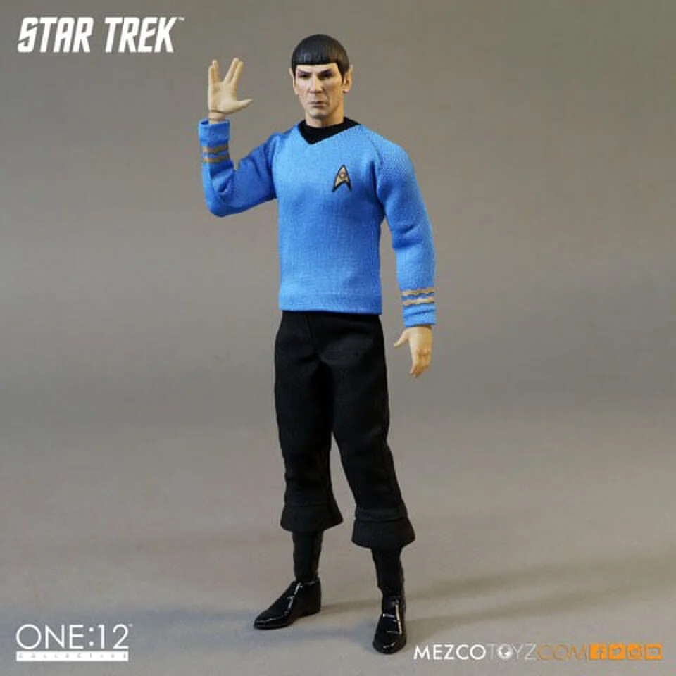 Mezco Toys Star Trek Spock 6 Inch Action Figure Bild 1