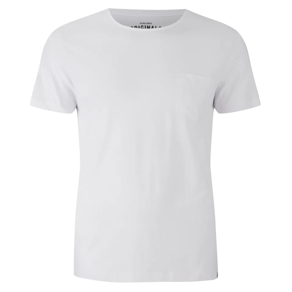 Jack & Jones Herren Originals Ari NOOS T-Shirt - Weiß - S - Weiß Bild 1
