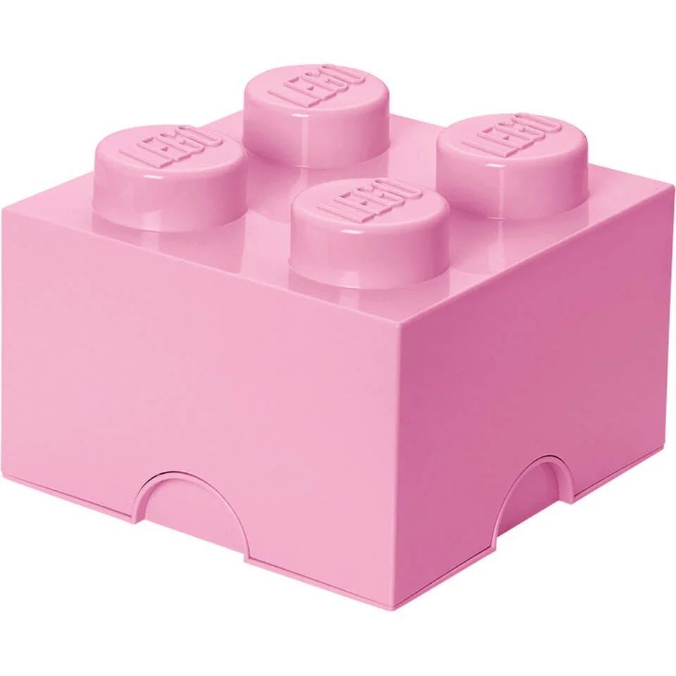 LEGO Aufbewahrungsbox 4 Noppen - Lila Bild 1