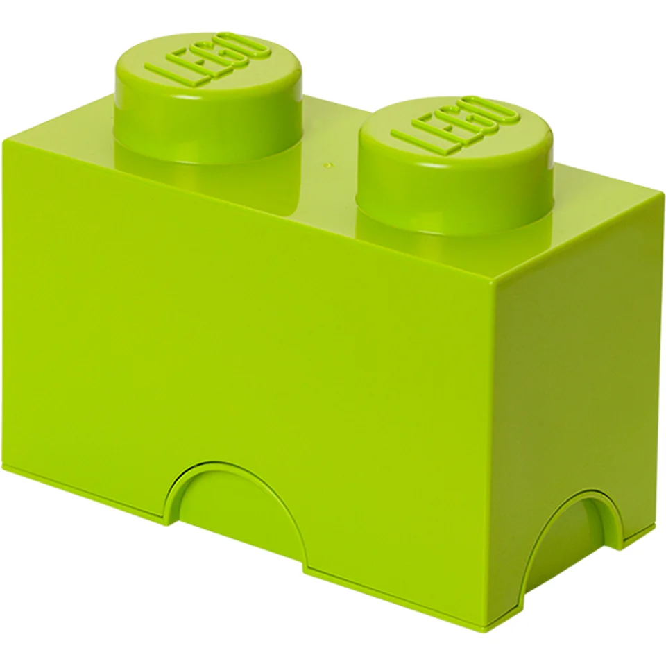 LEGO Storage Brick 2- Light Green Bild 1