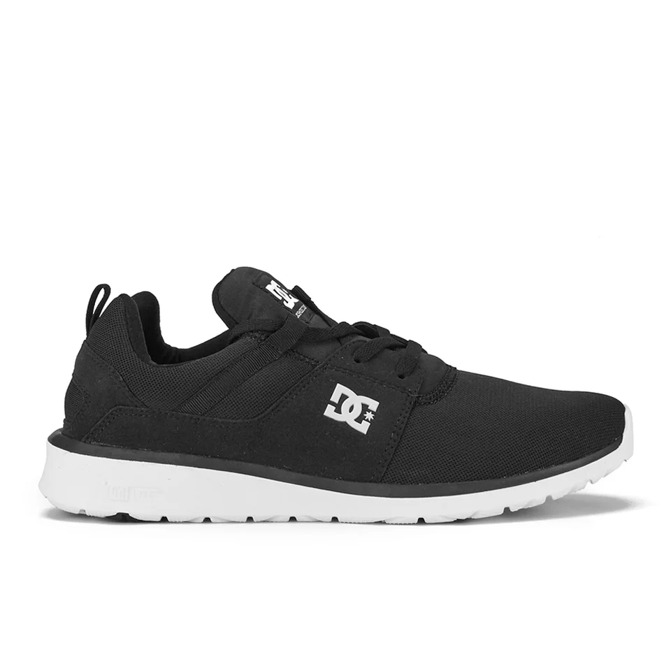 DC Shoes Men's Heathrow Mesh Trainers - Black/White - UK 7 - Schwarz Bild 1