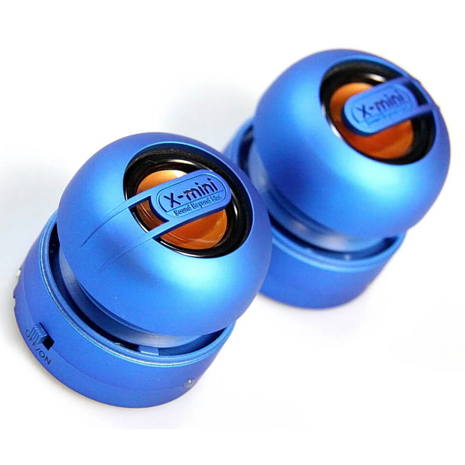 X-Mini Max Capsule Speaker Pair - Blue Bild 1