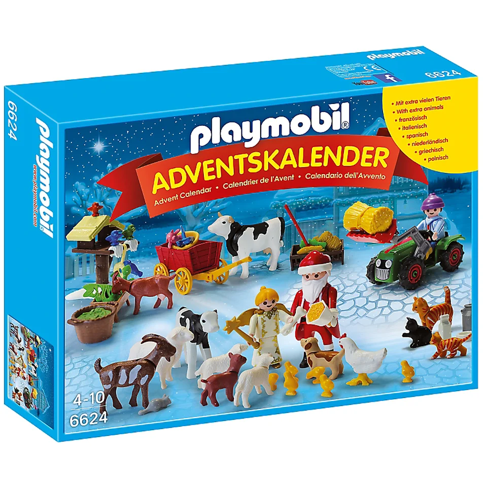 Playmobil Adventskalender Weihnacht auf dem Bauernhof (6624) Bild 1