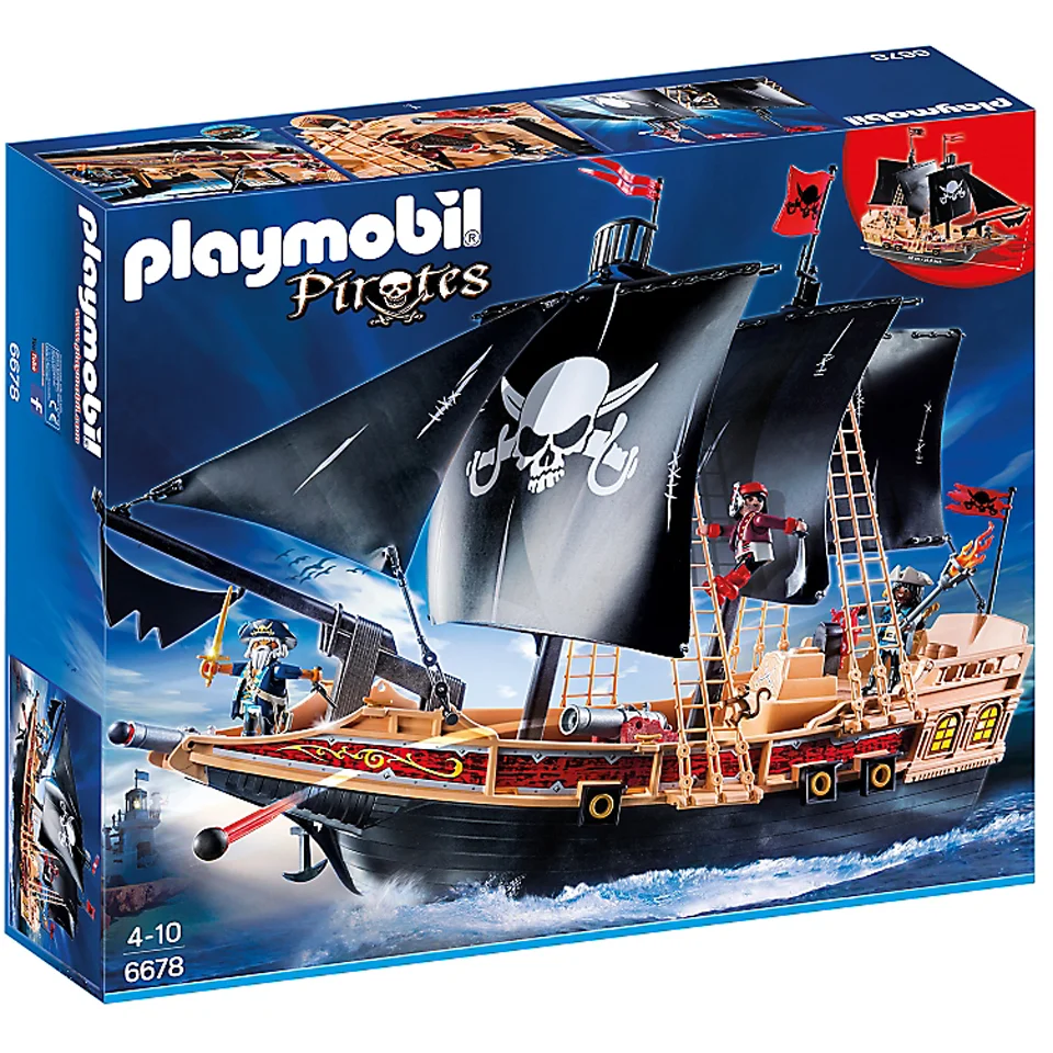 Playmobil Piraten-Kampfschiff (6678) Bild 1