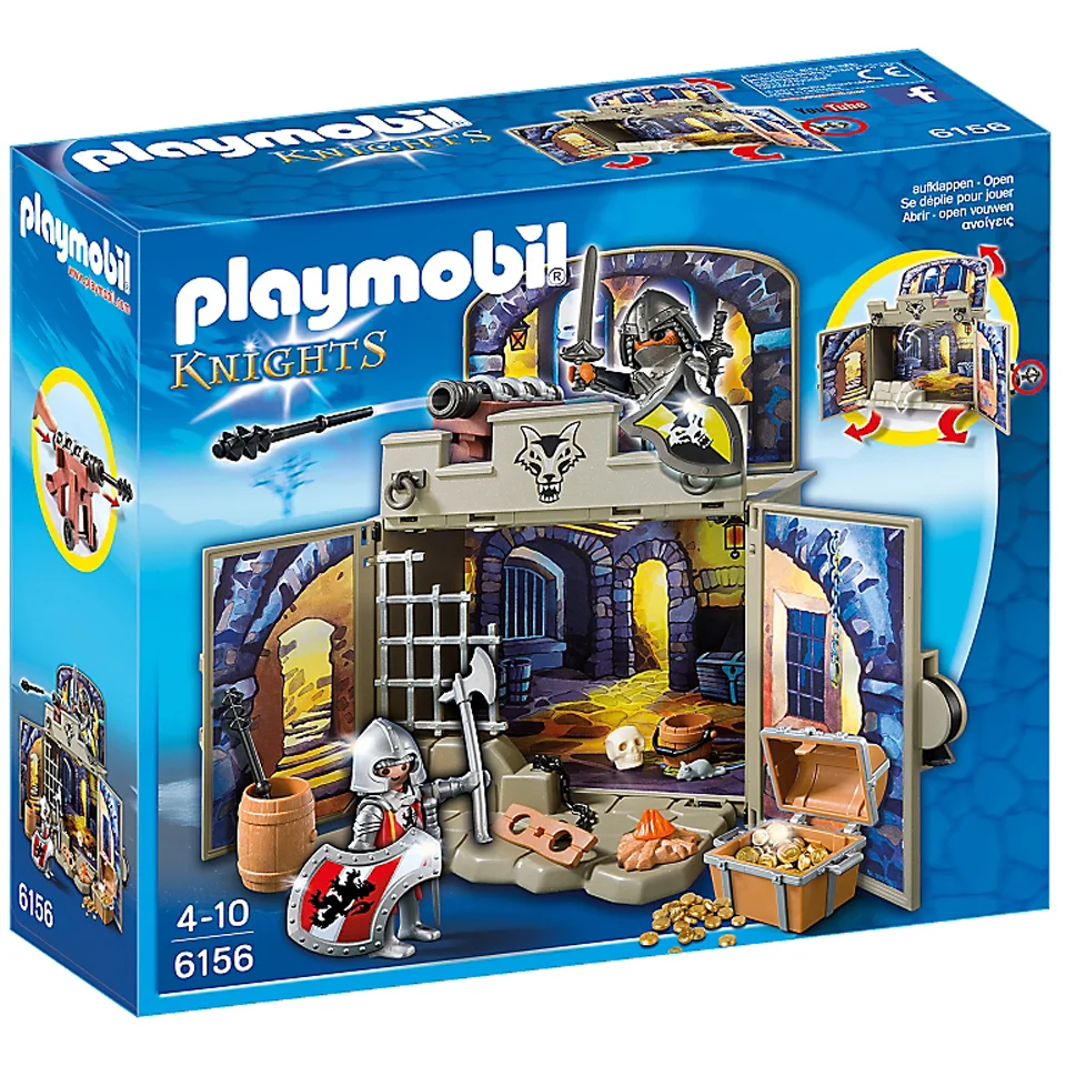 Playmobil Aufklapp-Spiel-Box "Ritterschatzkammer" (6156) Bild 1