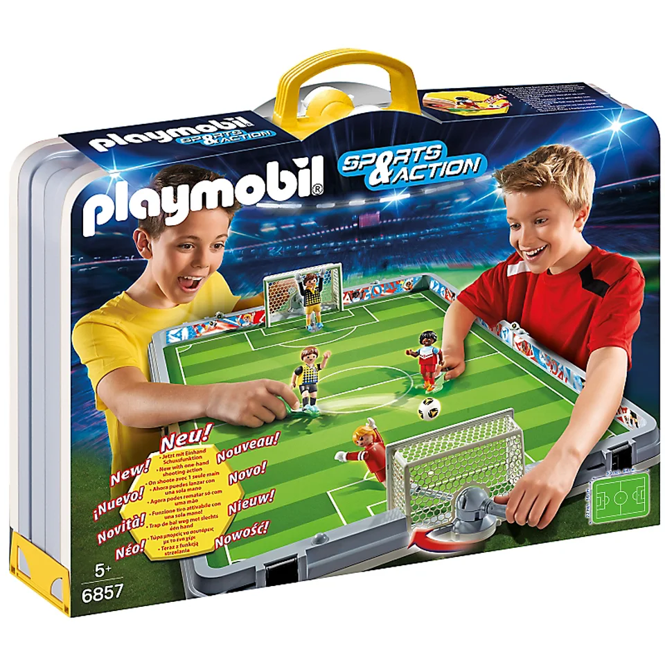 Playmobil Große Fußballarena zum Mitnehmen (6857) Bild 1