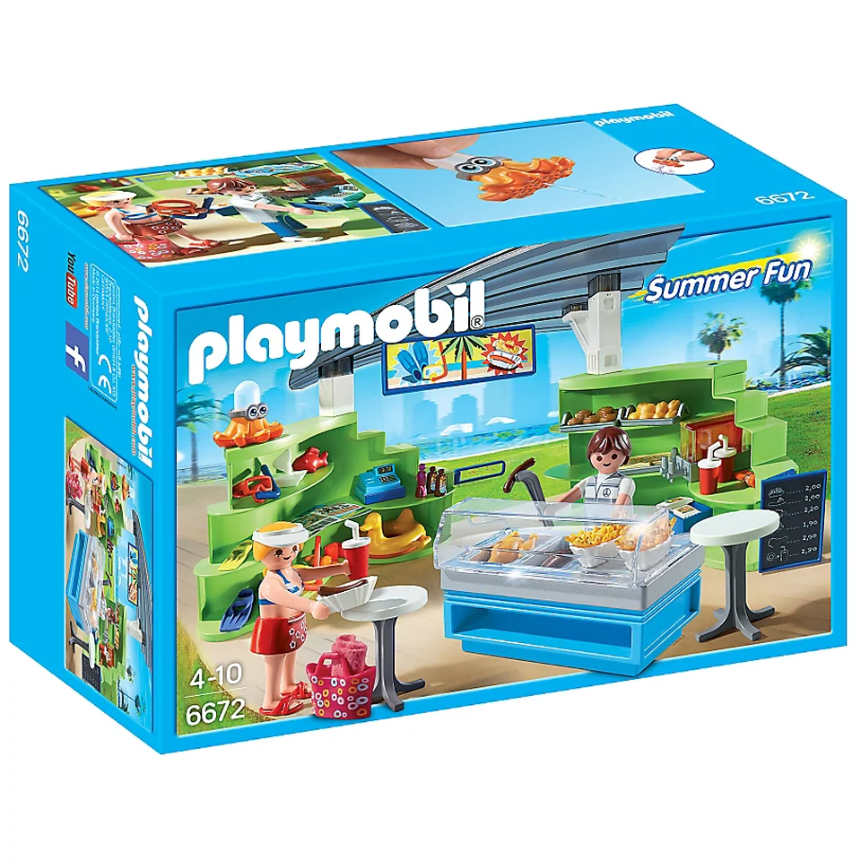 Playmobil Summer Fun Splish Splash Café (6672) Bild 1