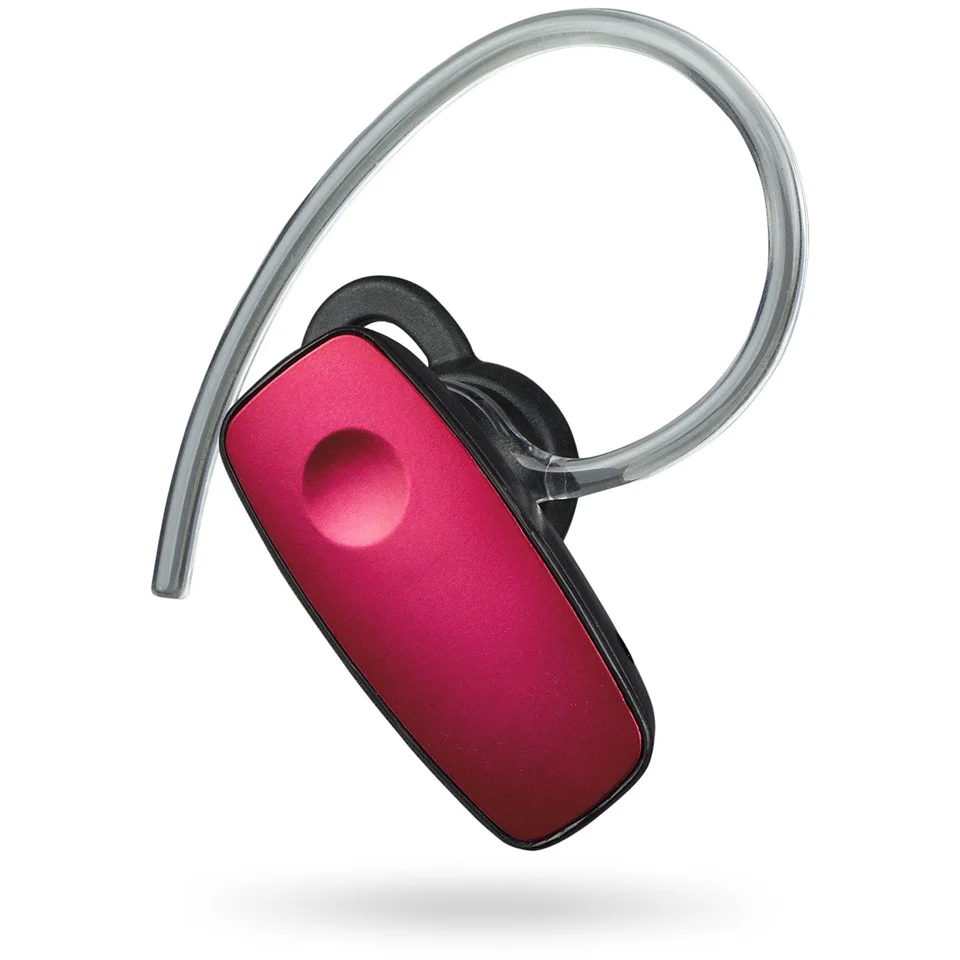 Kit Wireless Bluetooth Headset with Microphone for Smartphones - Red Bild 1