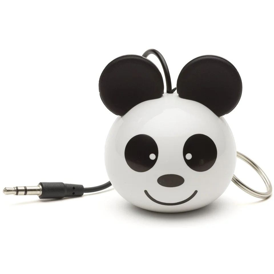 KitSound Mini Buddy Panda Portable Speaker - White Bild 1
