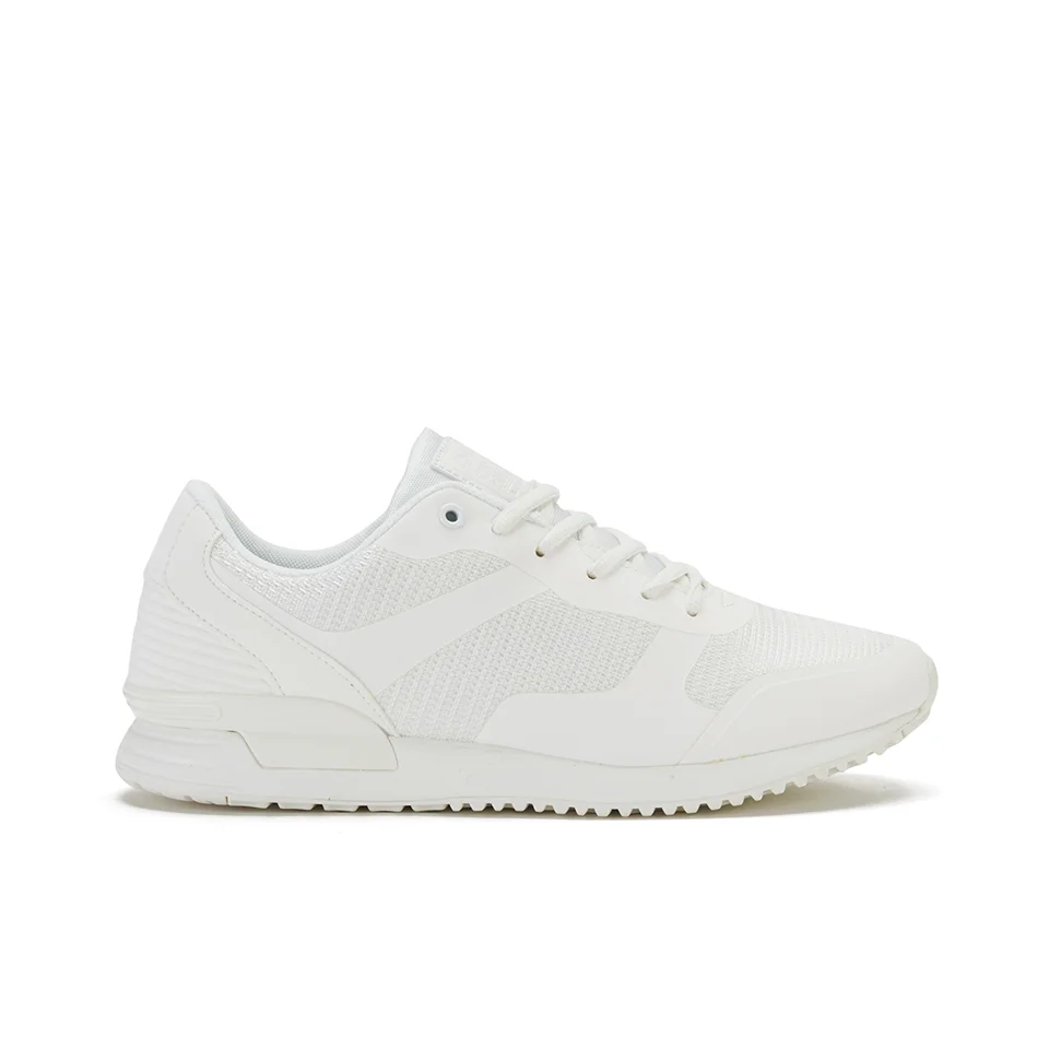 Crosshatch Herren Tricking Mesh Trainers - White - UK 7 - Weiß Bild 1