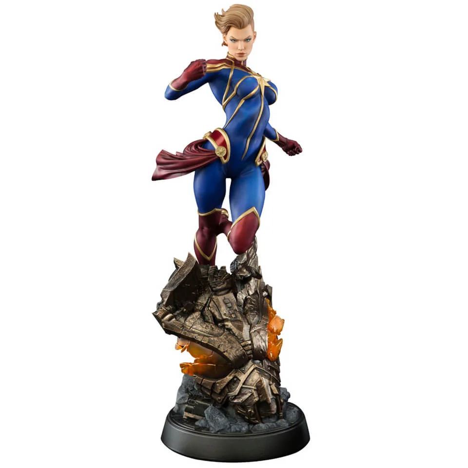 Sideshow Collectables Marvel Captain Marvel Preium Format 22 Inch Statue Bild 1