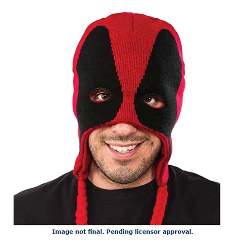 Marvel Deadpool Fleece Laplander Hat Bild 1