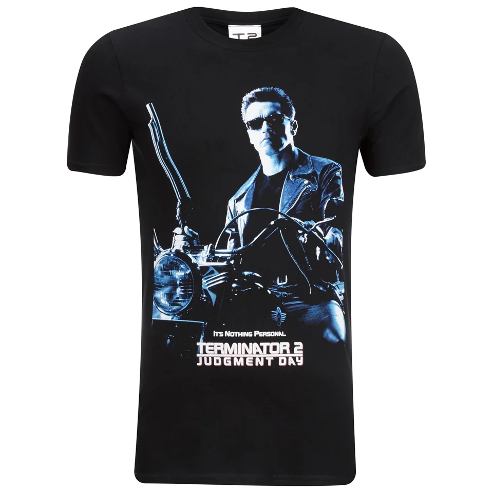 Terminator 2 Tag der Abrechnuzng Herren T-Shirt - Schwarz - S - Schwarz Bild 1