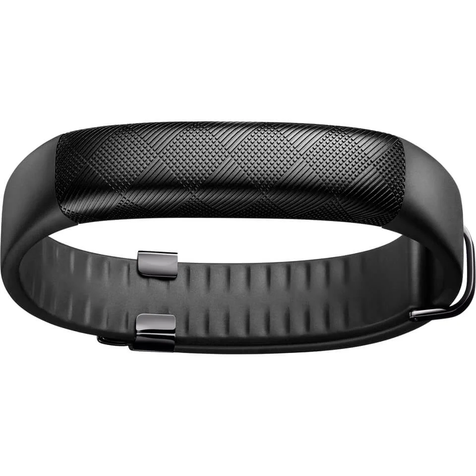 Jawbone UP2 Activity + Sleep Tracker (Classic Flat Strap) - Black Diamond Bild 1