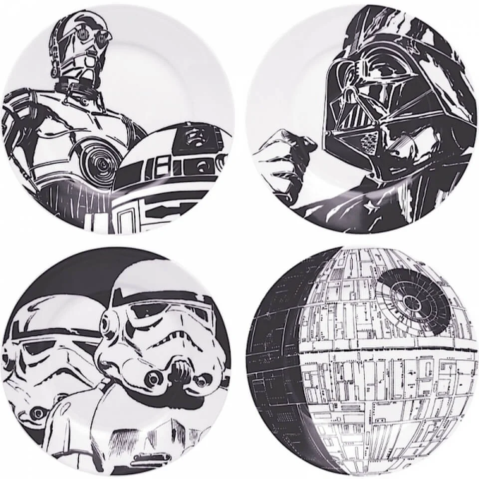 Star Wars Plates in Gift Box (Set of 4) Bild 1