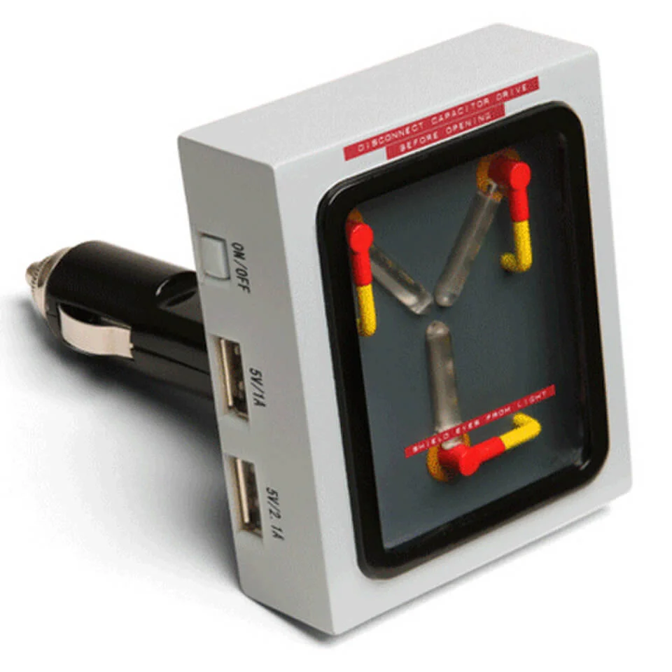 Back to the Future Flux Capacitor Car Charger Bild 1