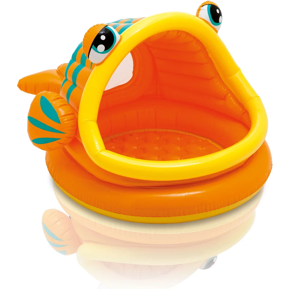 Intex Lazy Fish Shade Inflatable Baby Pool Bild 1