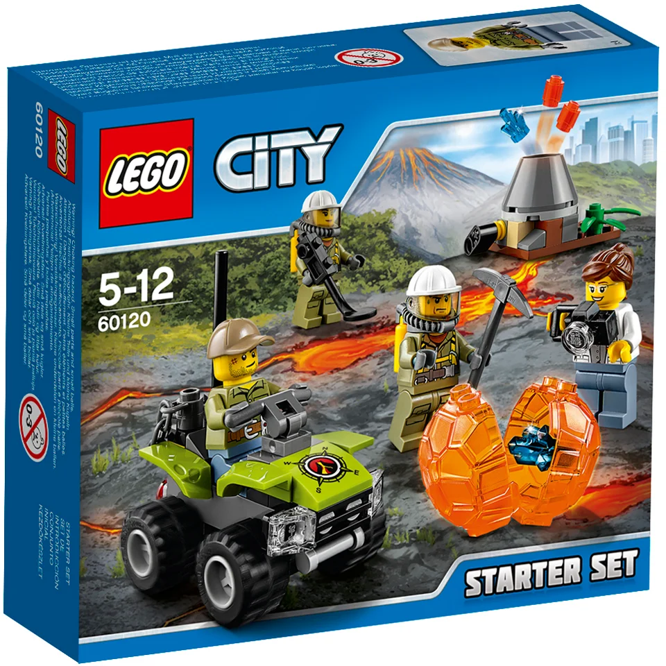 LEGO City: Vulkan Starter-Set (60120) Bild 1