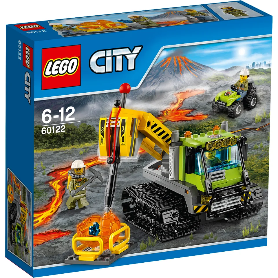 LEGO City: Vulkan-Raupe (60122) Bild 1
