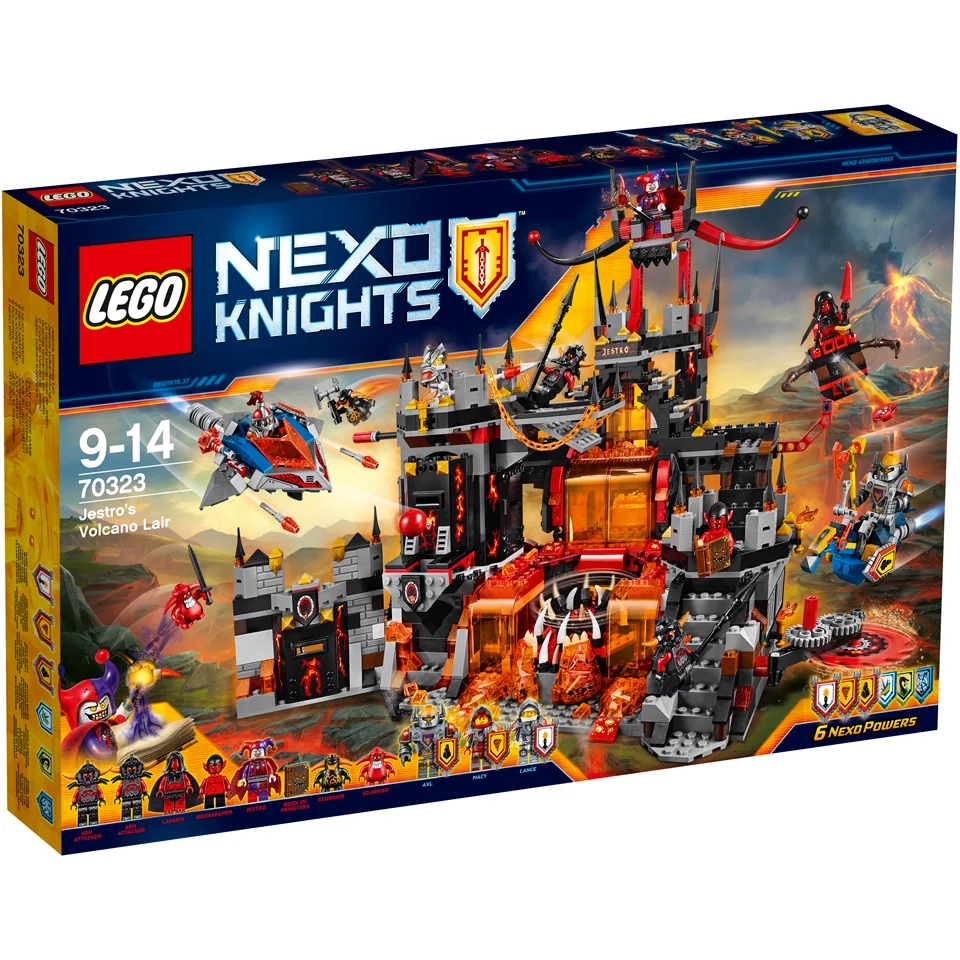 LEGO Nexo Knights: Jestros Vulkanfestung (70323) Bild 1