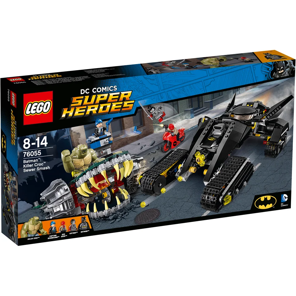 LEGO Superheroes: Batman: Killer Croc Überfall in der Kanalisation (76055) Bild 1