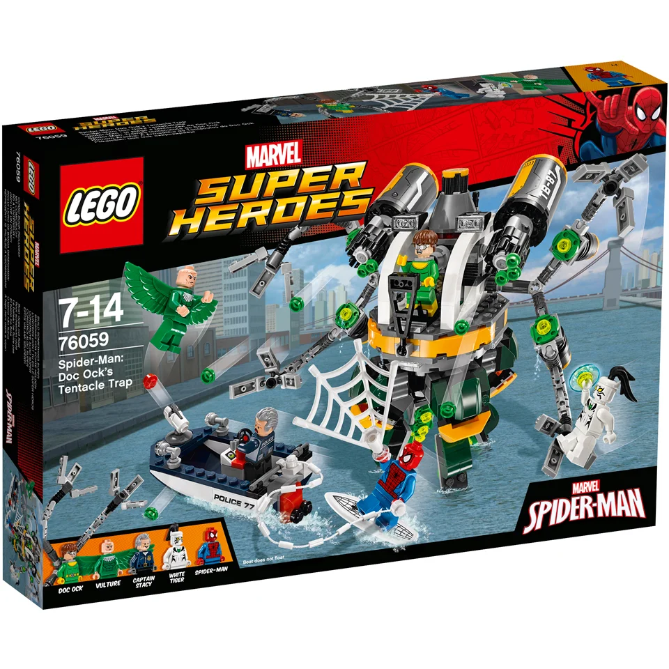 LEGO Superheroes: Spider-Man: Doc Ocks Tentakelfalle (76059) Bild 1