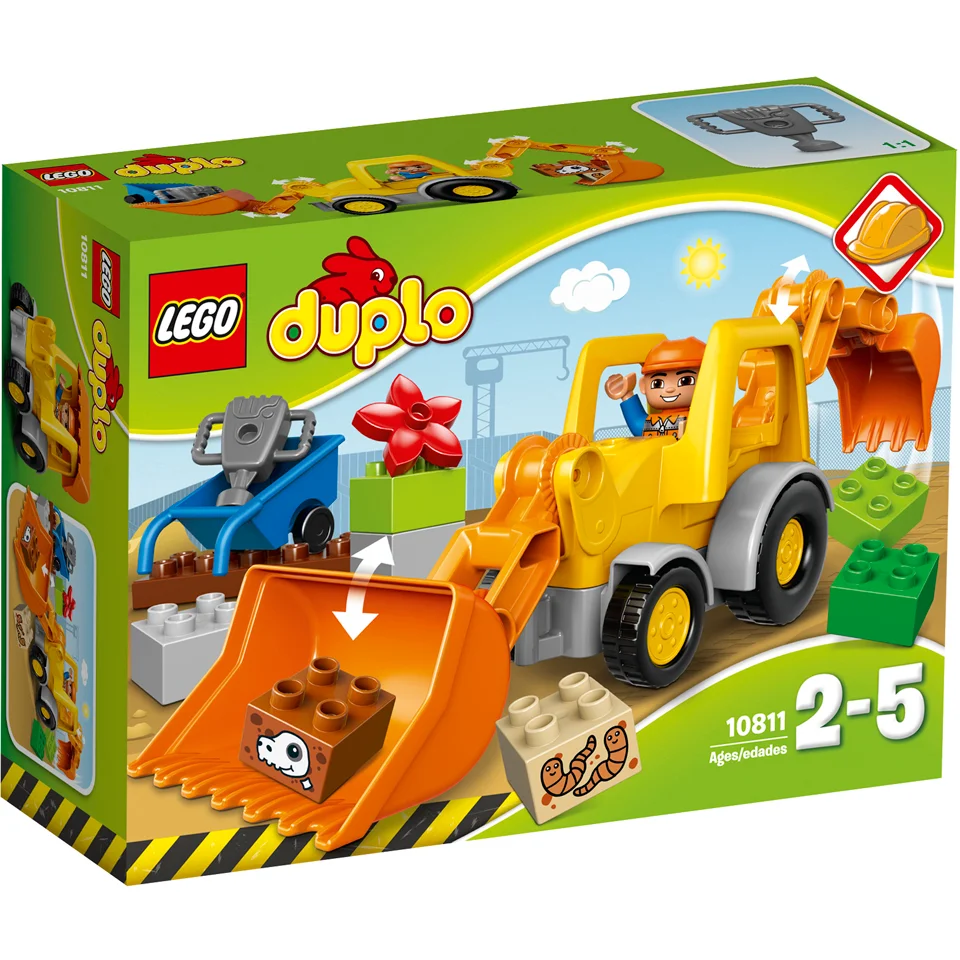 LEGO DUPLO: Duplo Town - Backhoe Loader (10811) Bild 1