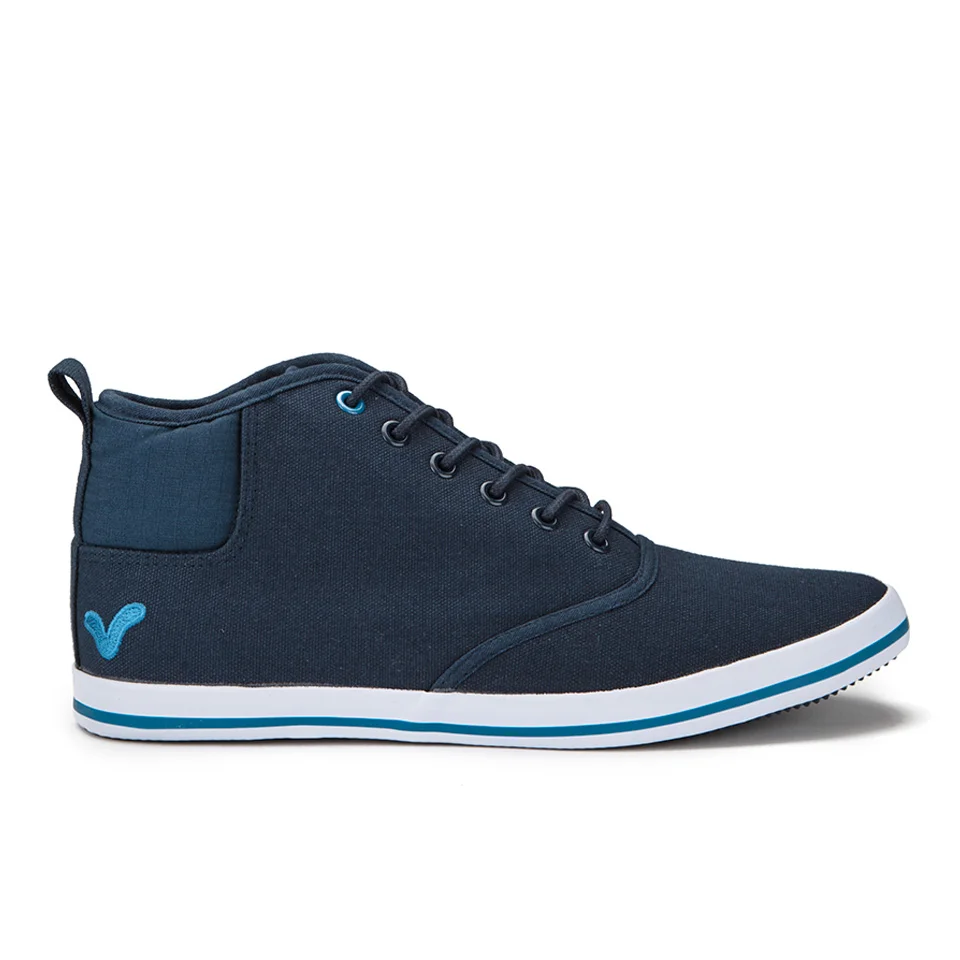 Voi Jeans Men's Cobalt Mid Trainers - Navy - UK 7 - Blau Bild 1