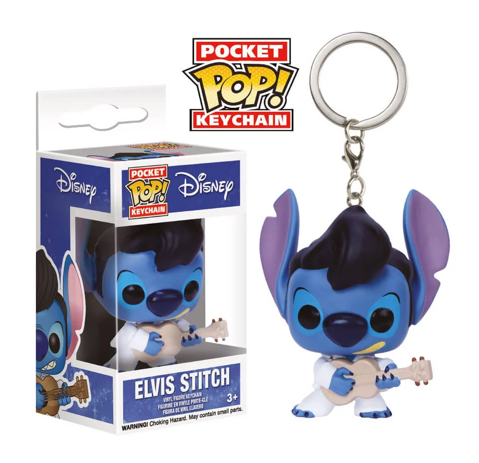 Disney Elvis Stitch Pocket Pop! Schlüsselanhänger Bild 1