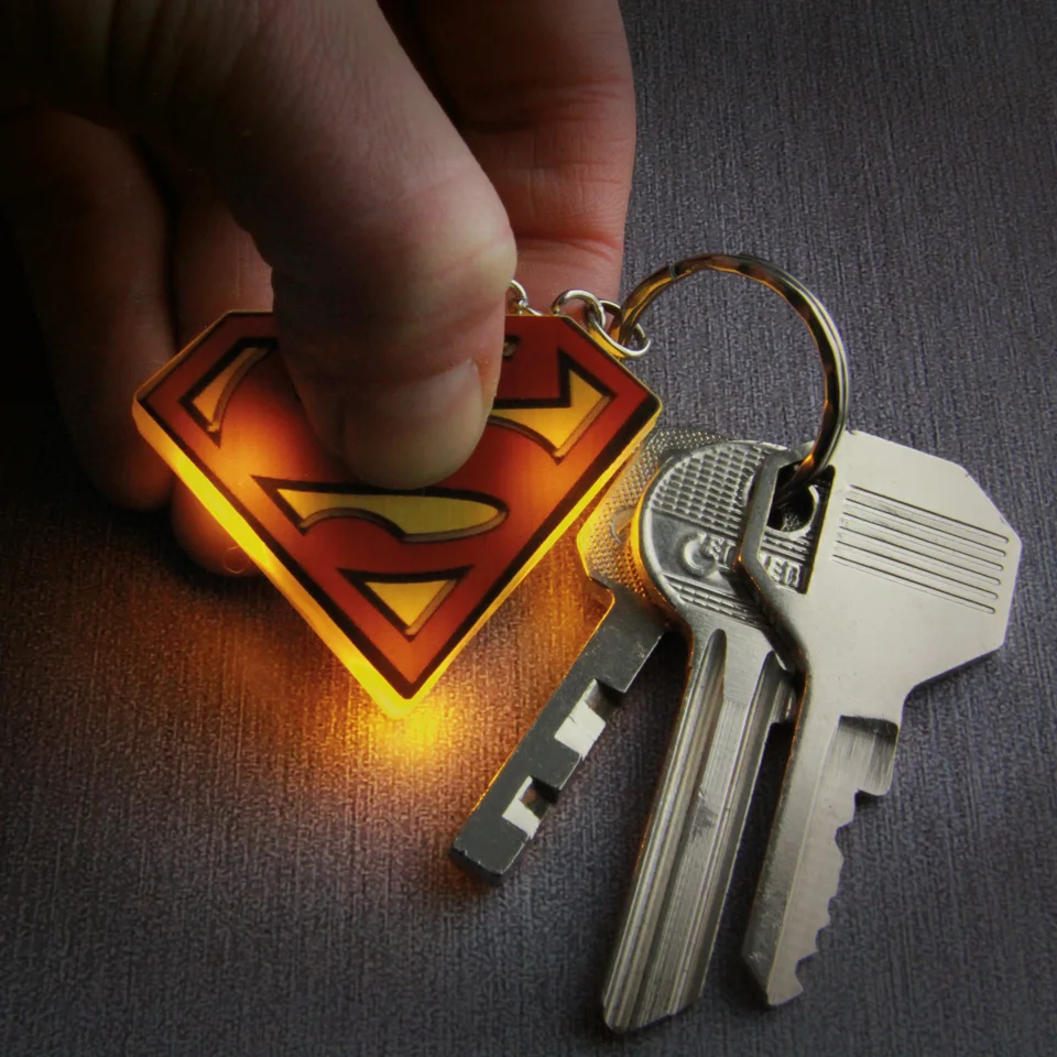 Superman Light-up Key Ring Bild 1