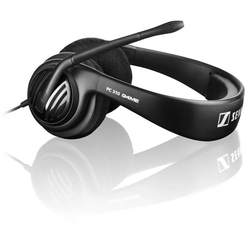 Sennheiser PC 310 On-Ear Gaming Headset with Noise Cancelling Mic - Black Bild 1