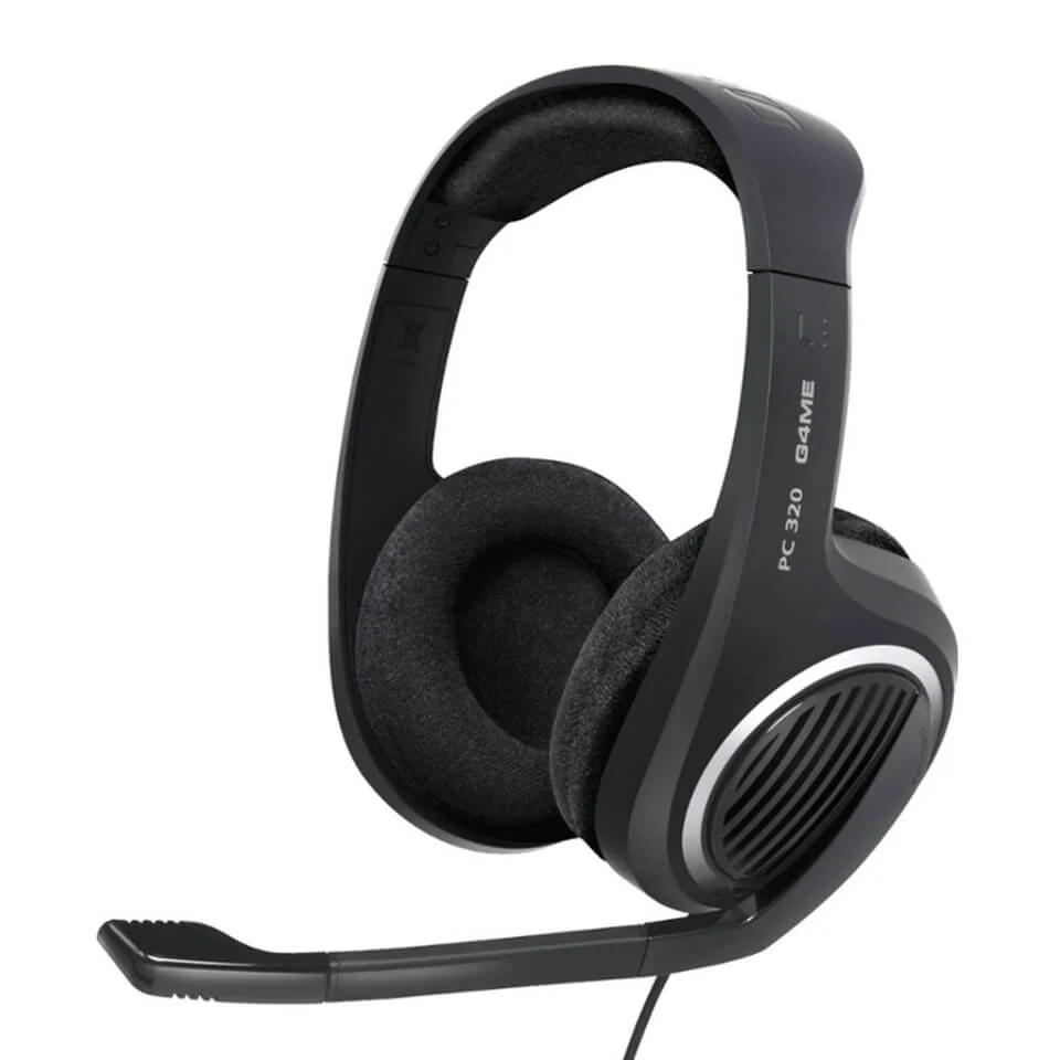 Sennheiser PC 320 Open Over-Ear Gaming Headset with Noise Cancelling Mic - Black Bild 1