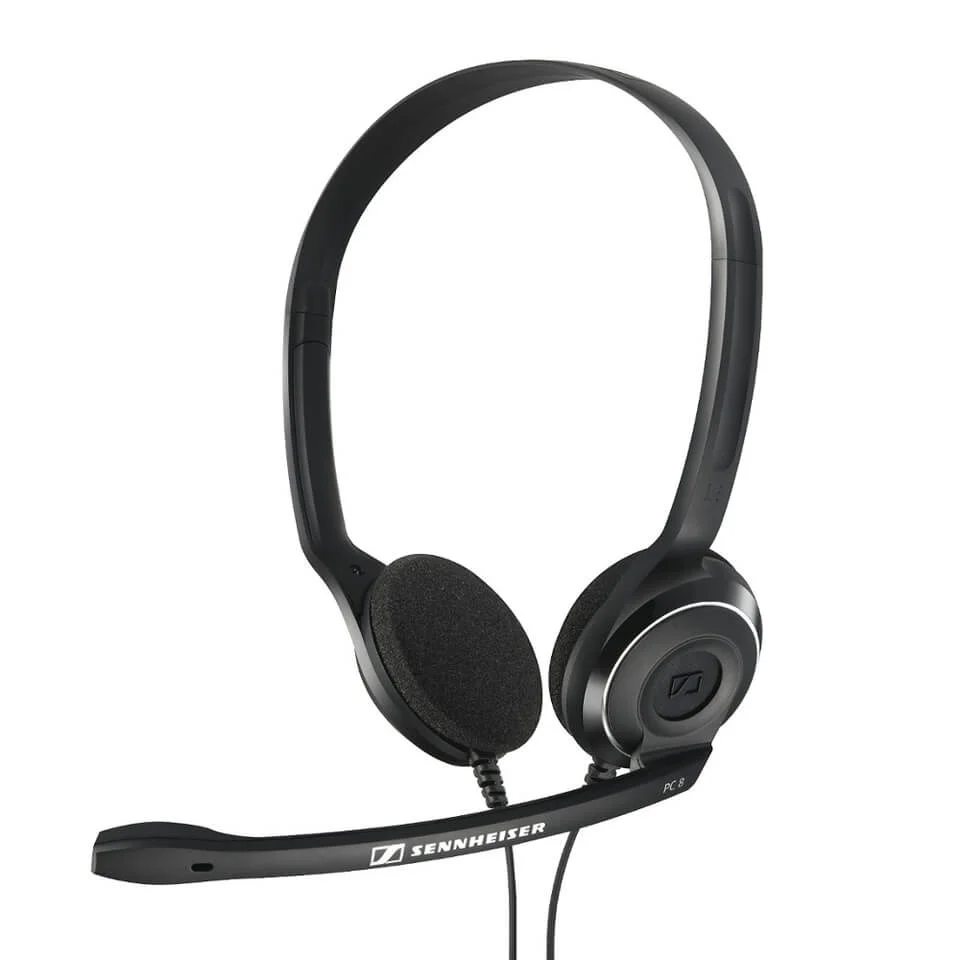 Sennheiser PC 8 USB Lighweight On-Ear Gaming Headset with Mic - Black Bild 1