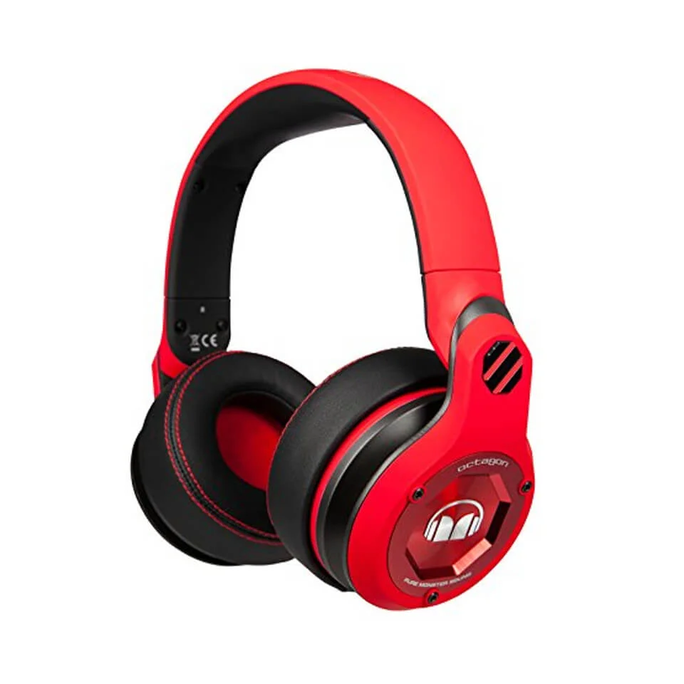 Monster Octagon Official UFC Headphones with ControlTalk - Matte Red Bild 1