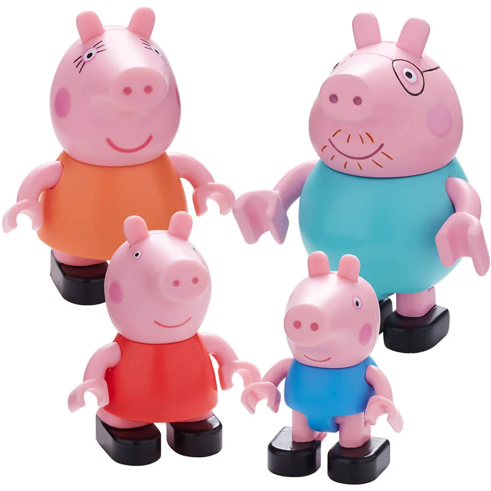 Peppa Pig Construction: Family Figure Pack Bild 1