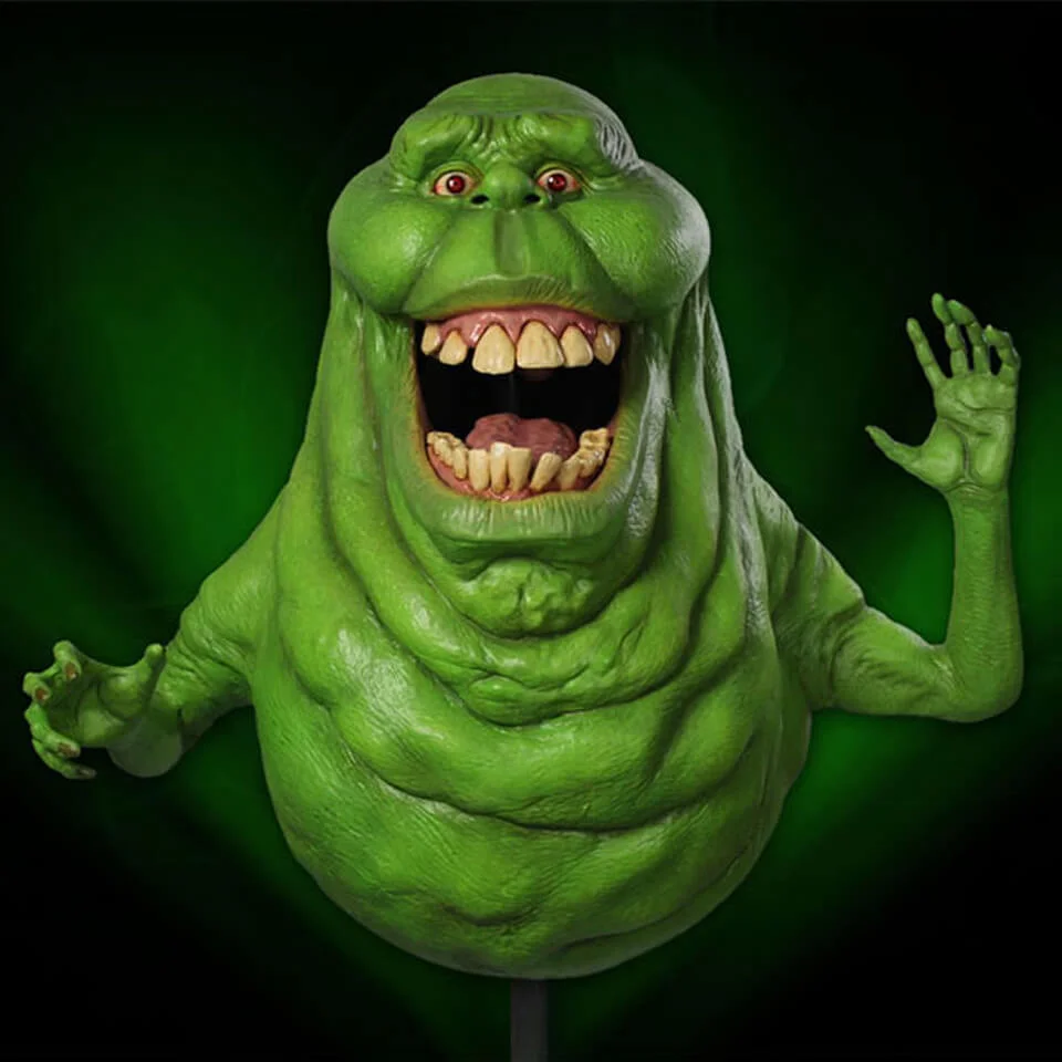Hollywood Collectibles Ghostbusters Slimer Life-Size 40 Inch Statue Bild 1