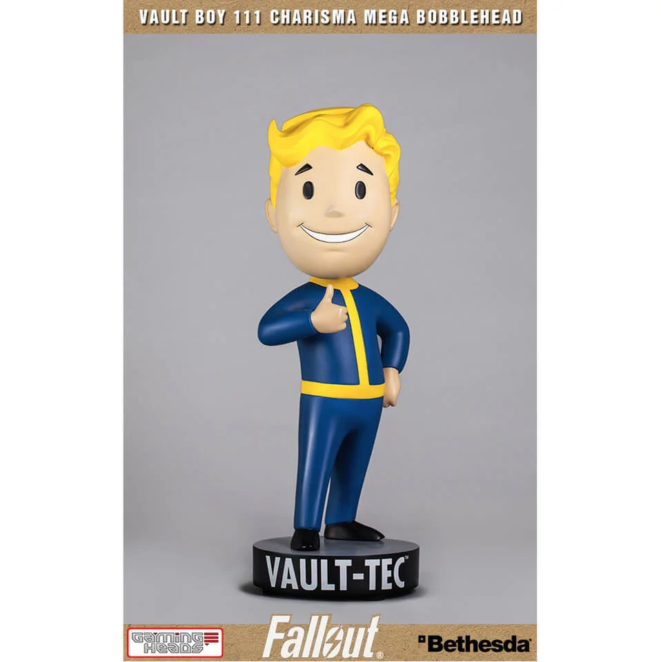 Gaming Heads Fallout 4 Vault Boy 111 15 Inch Statue Bild 1