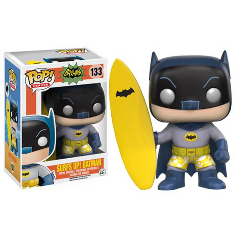 Batman Classic 1966 Surf's Up Batman Funko Pop! Vinyl Figur Bild 1