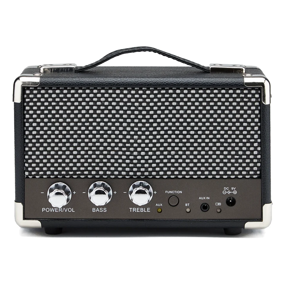 GPO Retro Mini Westwood Bluetooth Speaker - Black Bild 1