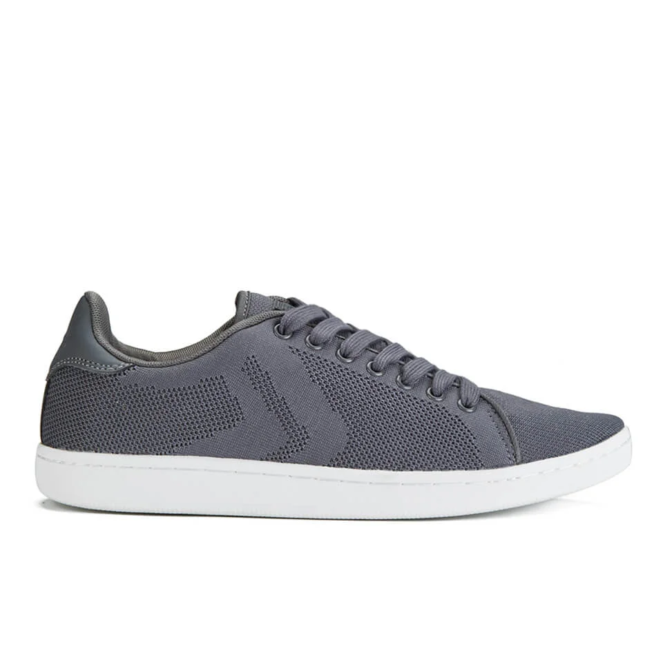 Crosshatch Herren Cross Shot Mesh Trainers - Smoked Pearl - UK 6 - Grau Bild 1